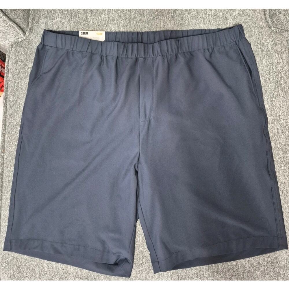 Greg Norman ML75 Men's All Day Comfort Blue Shorts XXL Stretch Waistband NWT